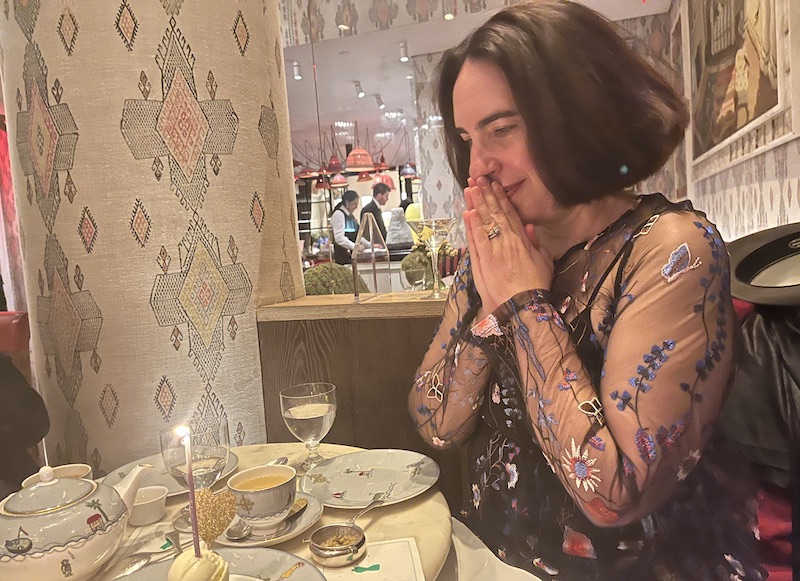 Heather reflecting and grateful