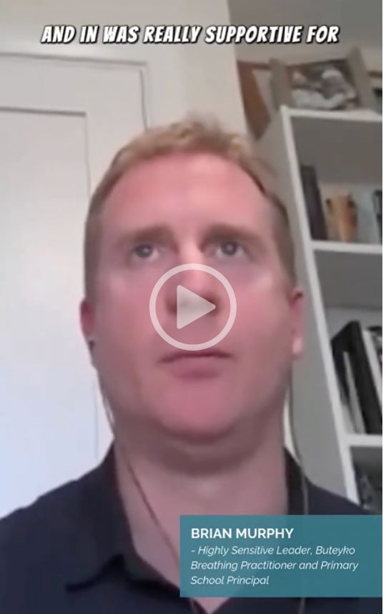 Brian talking about his experience