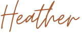 Heather's signature